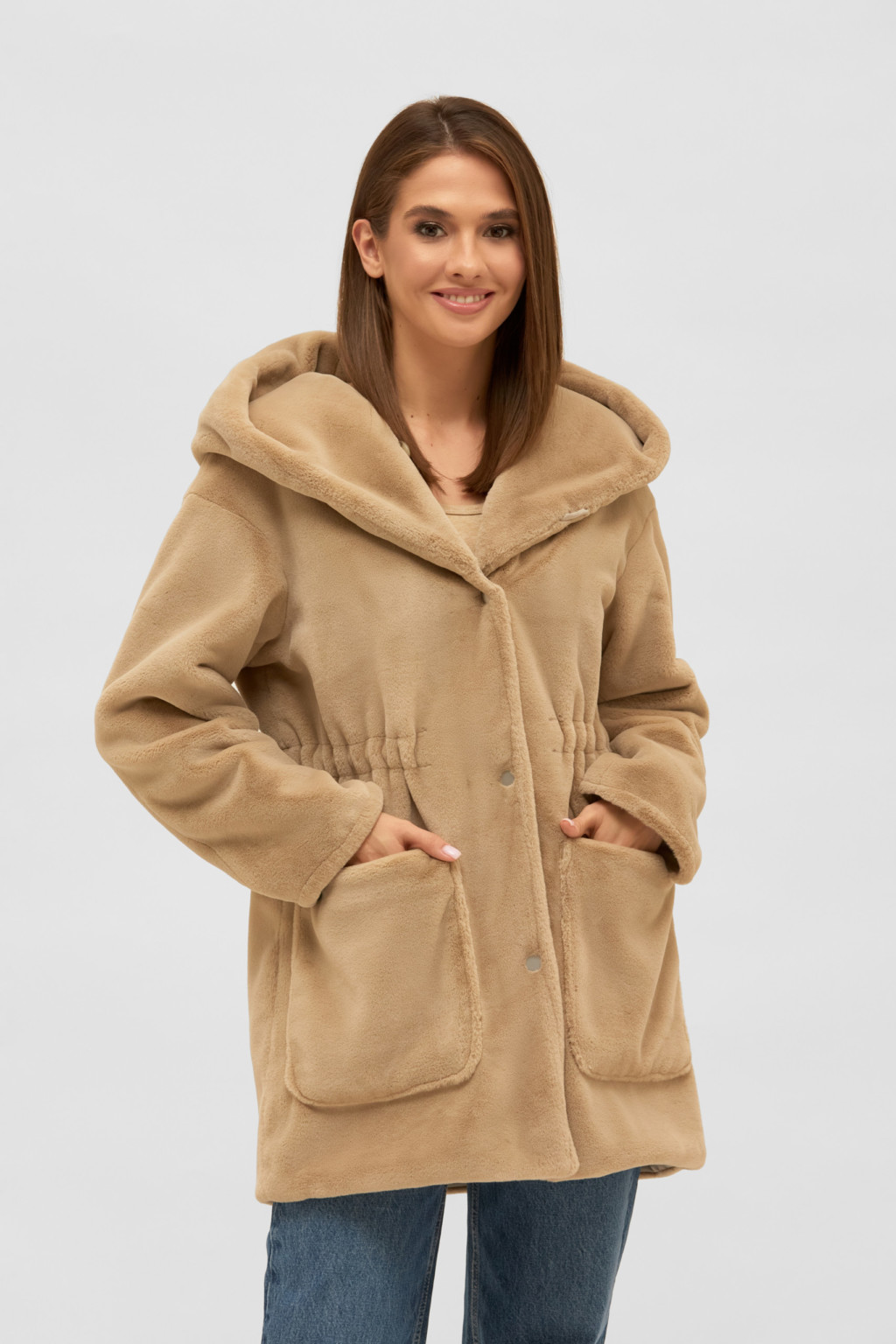 Куртка К-208 бежевий - Зображення 2