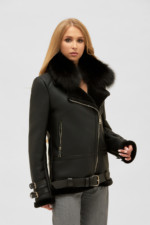 Дубленка Д-183 черный