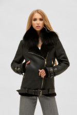 Дубленка Д-183 черный — изображение 2