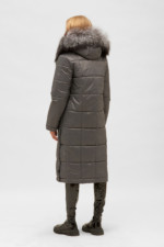 Зимняя Куртка Mila Nova К-227 серый — изображение 3