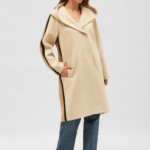 Демисезонное пальто Mila Nova ПВ-263 бежевый