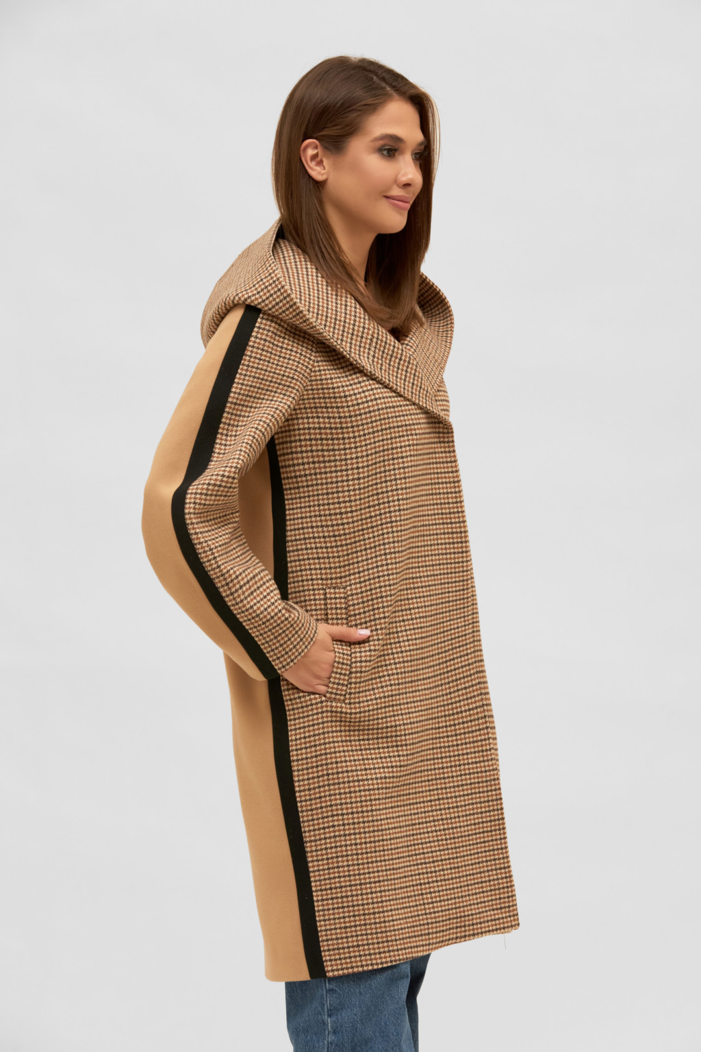 Демисезонное пальто Mila Nova ПВ-263 кемел — изображение 2