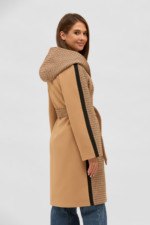 Демисезонное пальто Mila Nova ПВ-263 кемел — изображение 4