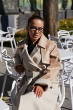 Пальто ПВ-184 бежевый — изображение 3