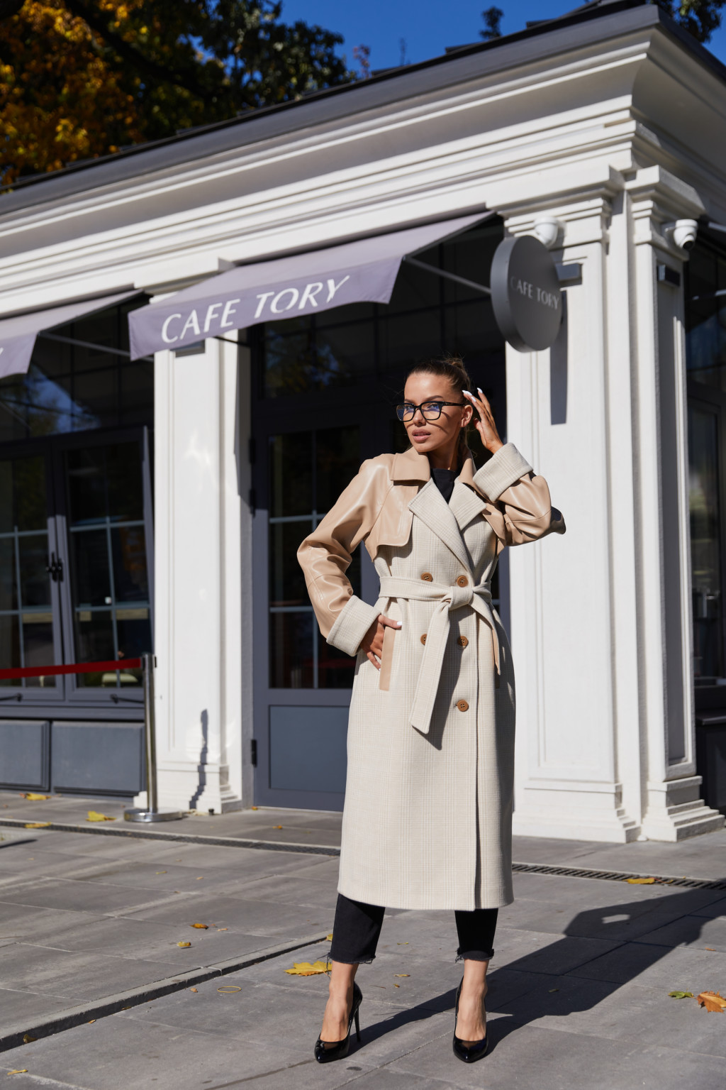 Пальто ПВ-184 бежевый — изображение 2