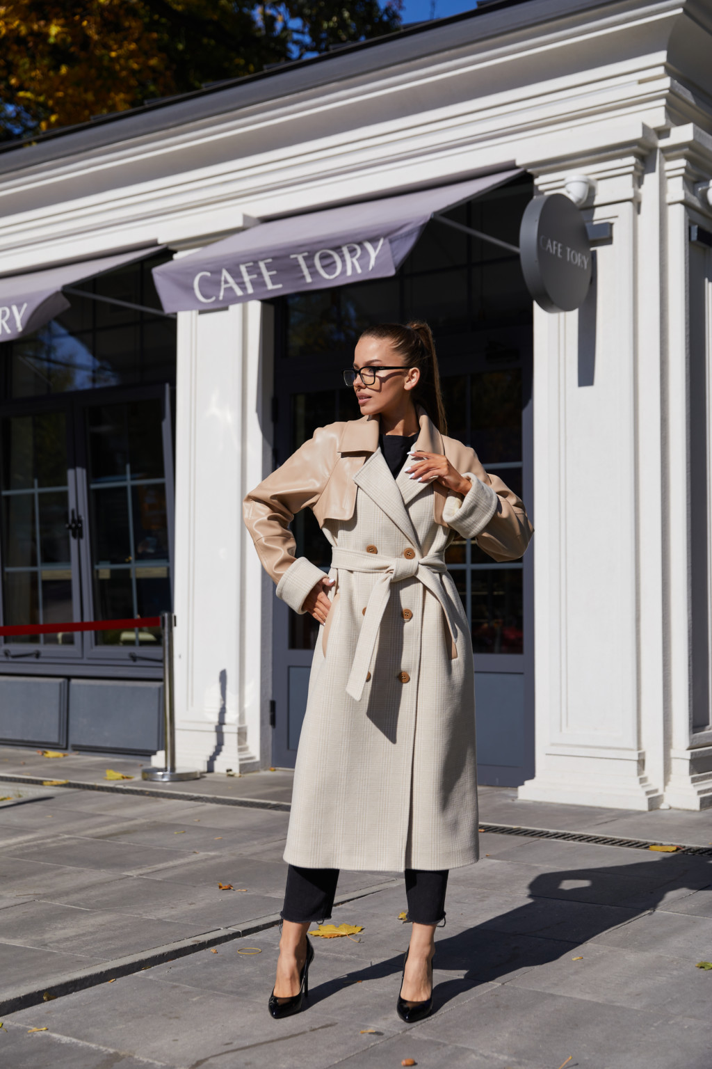 Пальто ПВ-184 бежевый — изображение 1