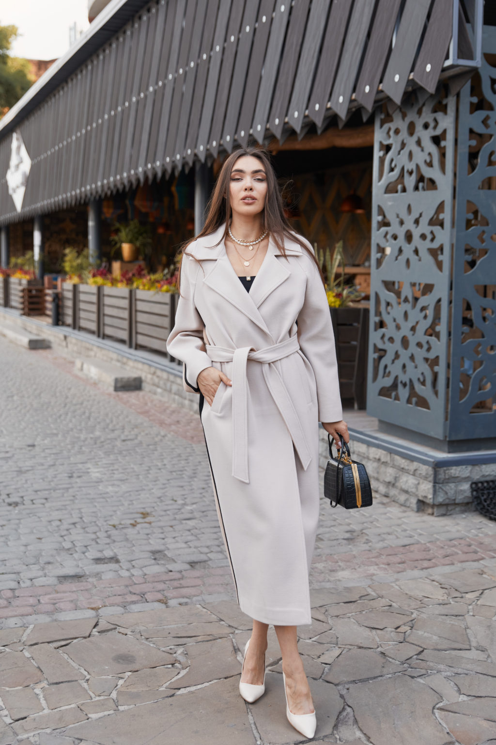 Пальто ПВ-187 молоко — изображение 2