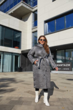 Пальто ПВ-280 серый