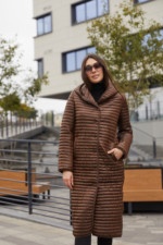 Пальто ПВ-280 шоколад — изображение 2