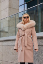 Пальто ПВ-268 пудра — изображение 2