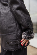 Дубленка Д-129 черный — изображение 6