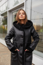 Дубленка Д-158 черный — изображение 5