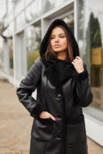 Дубленка Д-157 черный — изображение 2