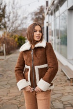 Дубленка Д-163 рыжий — изображение 2