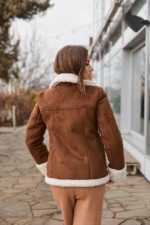 Дубленка Д-163 рыжий — изображение 4