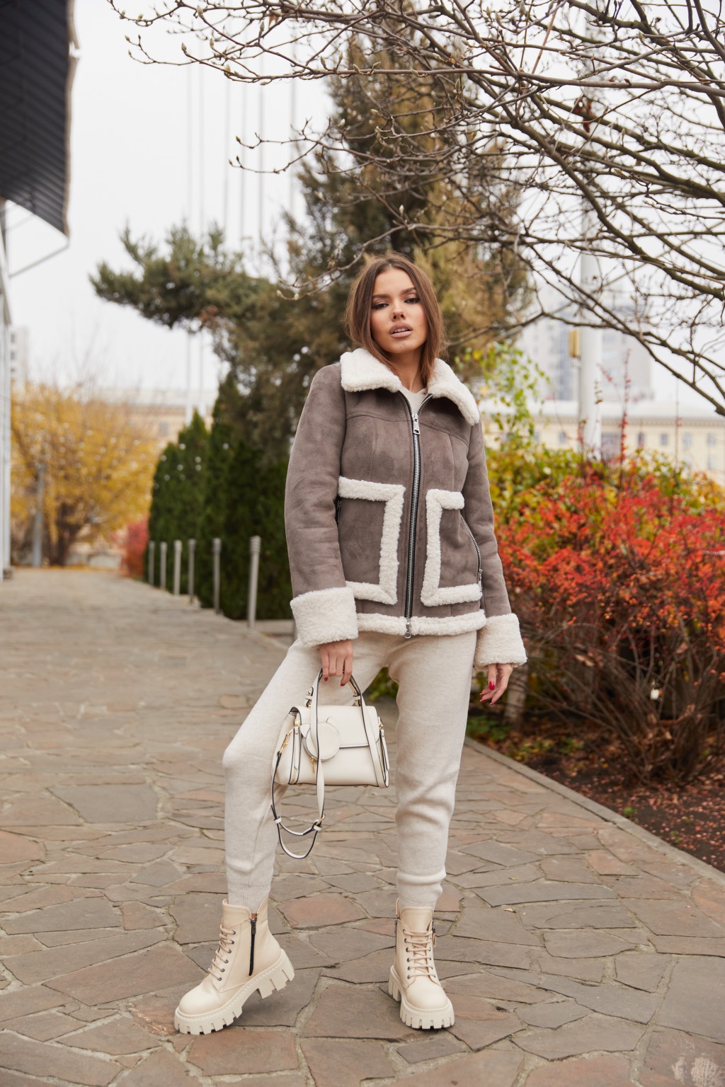 Дубленка Д-163 капучино — изображение 4