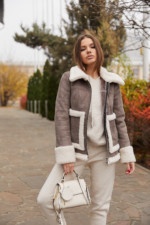 Дубленка Д-163 капучино — изображение 3