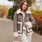 Дубленка Д-163 капучино