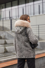 Куртка К-176 серый джинс — изображение 5