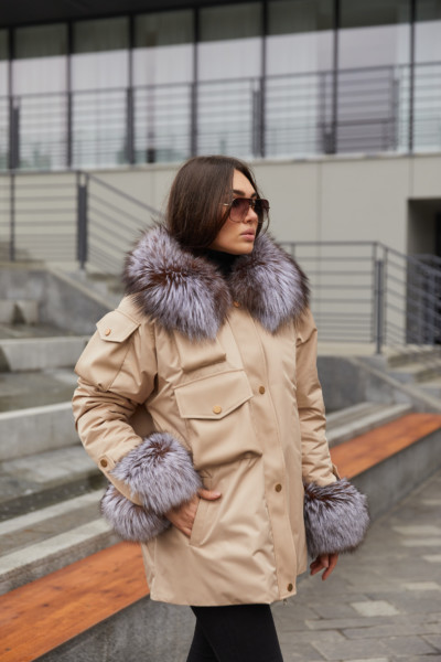 Куртка К-228 бежевый