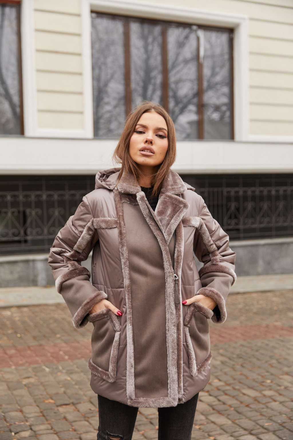 Куртка К-245 капучино - Зображення 1