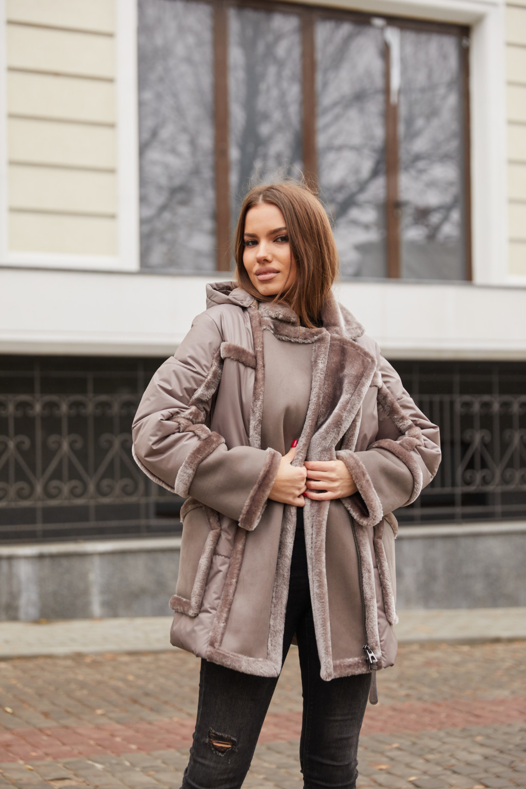 Куртка К-245 капучино - Зображення 2