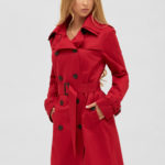 Демисезонный тренч Mila Nova ПВ-162 красный