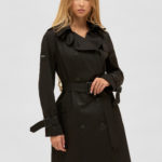 Демисезонный тренч Mila Nova ПВ-162 черный