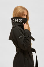 Демисезонный тренч Mila Nova ПВ-162 черный — изображение 2