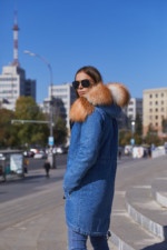 Парка П-26ех синий+голд — изображение 3