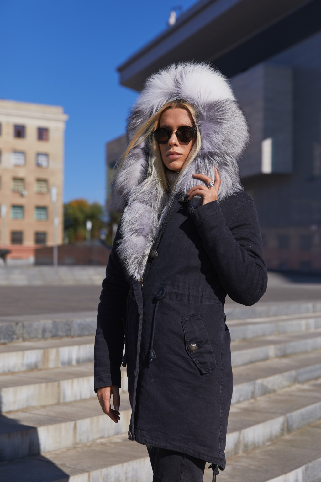 Парка П-26ех сірий - Зображення 2