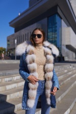 Парка П-26ех синий