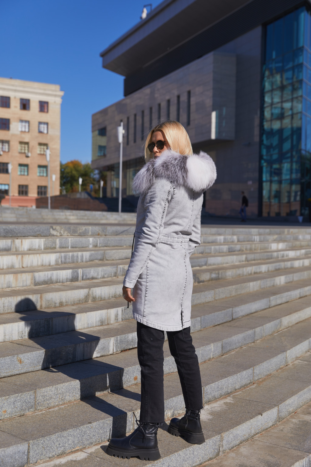 Парка П-26ех светло-серый — изображение 3