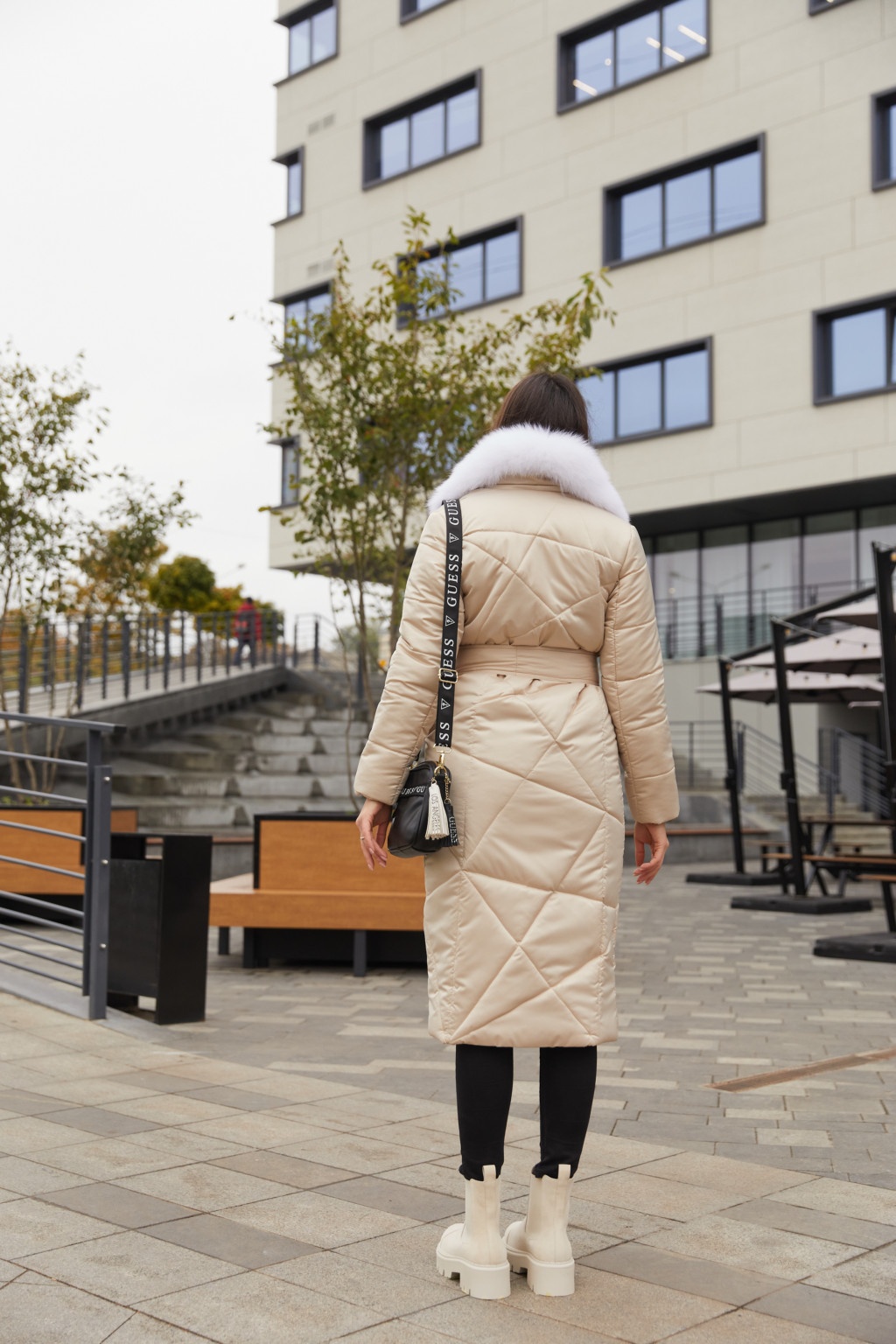 Пальто ПВ-229 бежевый — изображение 2