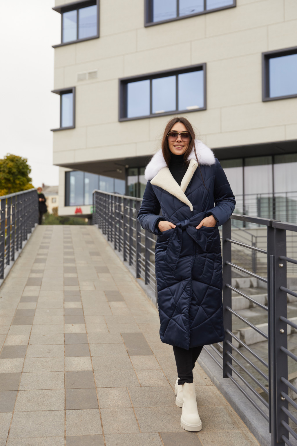 Пальто ПВ-229 синий — изображение 5