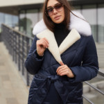 Пальто ПВ-229 синий