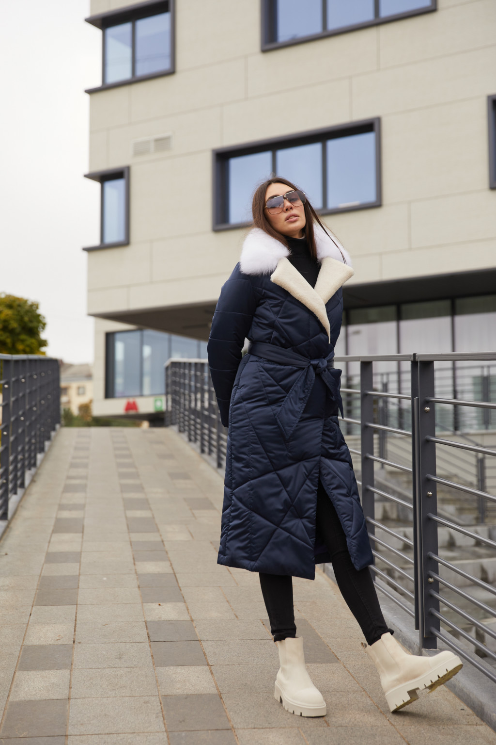 Пальто ПВ-229 синий — изображение 2