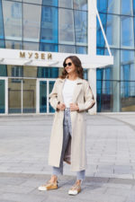 Пальто ПВ-260 бежевый — изображение 4