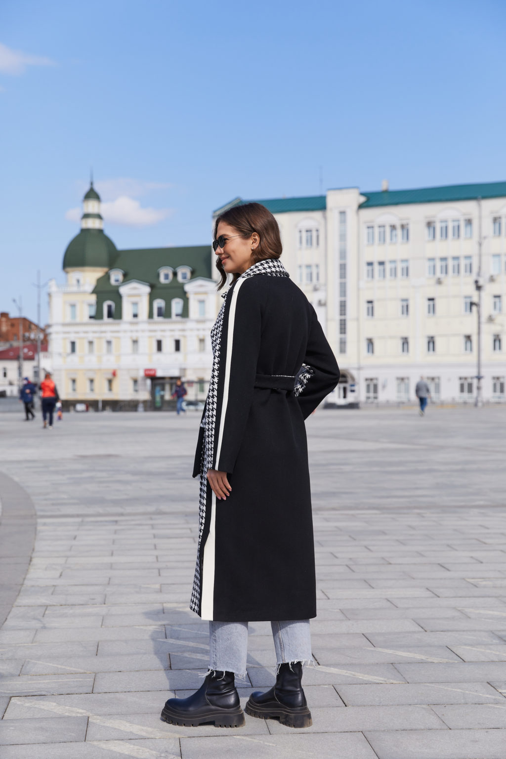 Демисезонное Пальто Mila Nova ПВ-260 черный — изображение 4