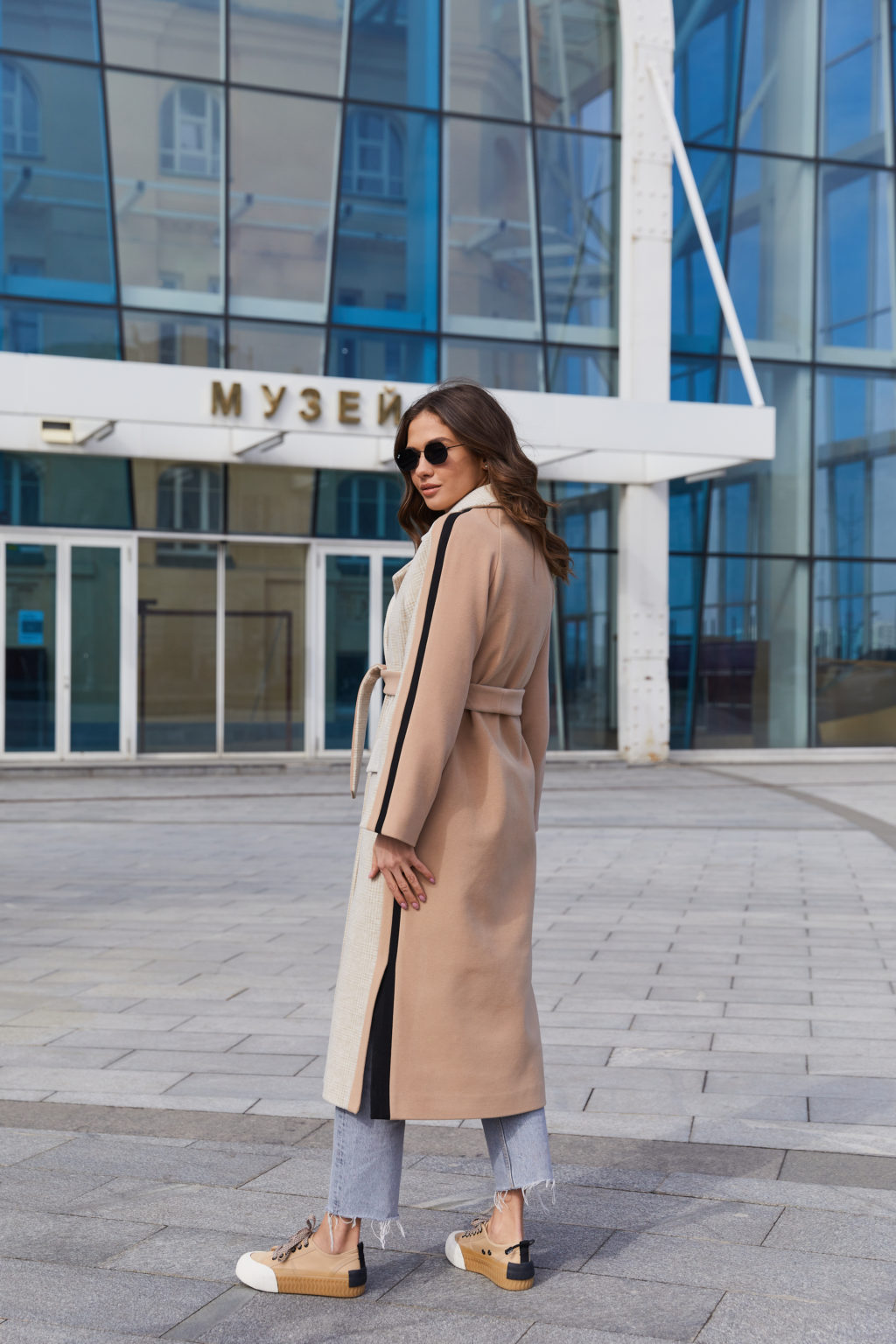 Пальто ПВ-260 бежевый — изображение 2