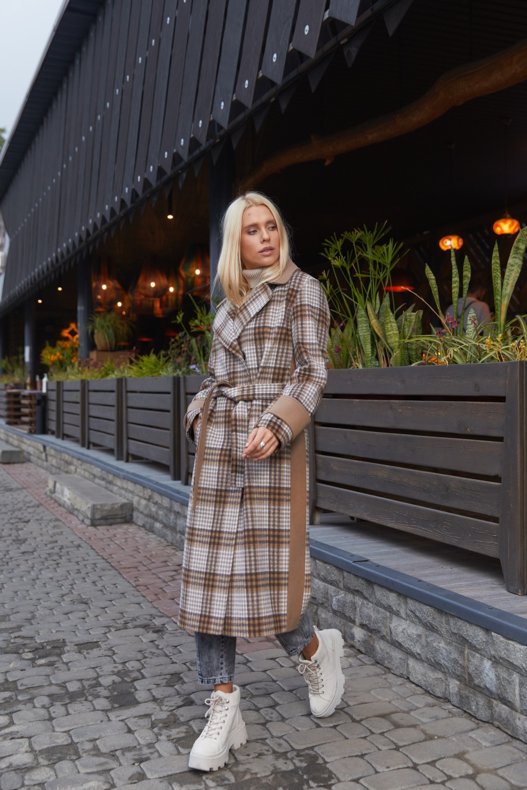 Демисезонное пальто Mila Nova ПВ-143 капучино — изображение 2