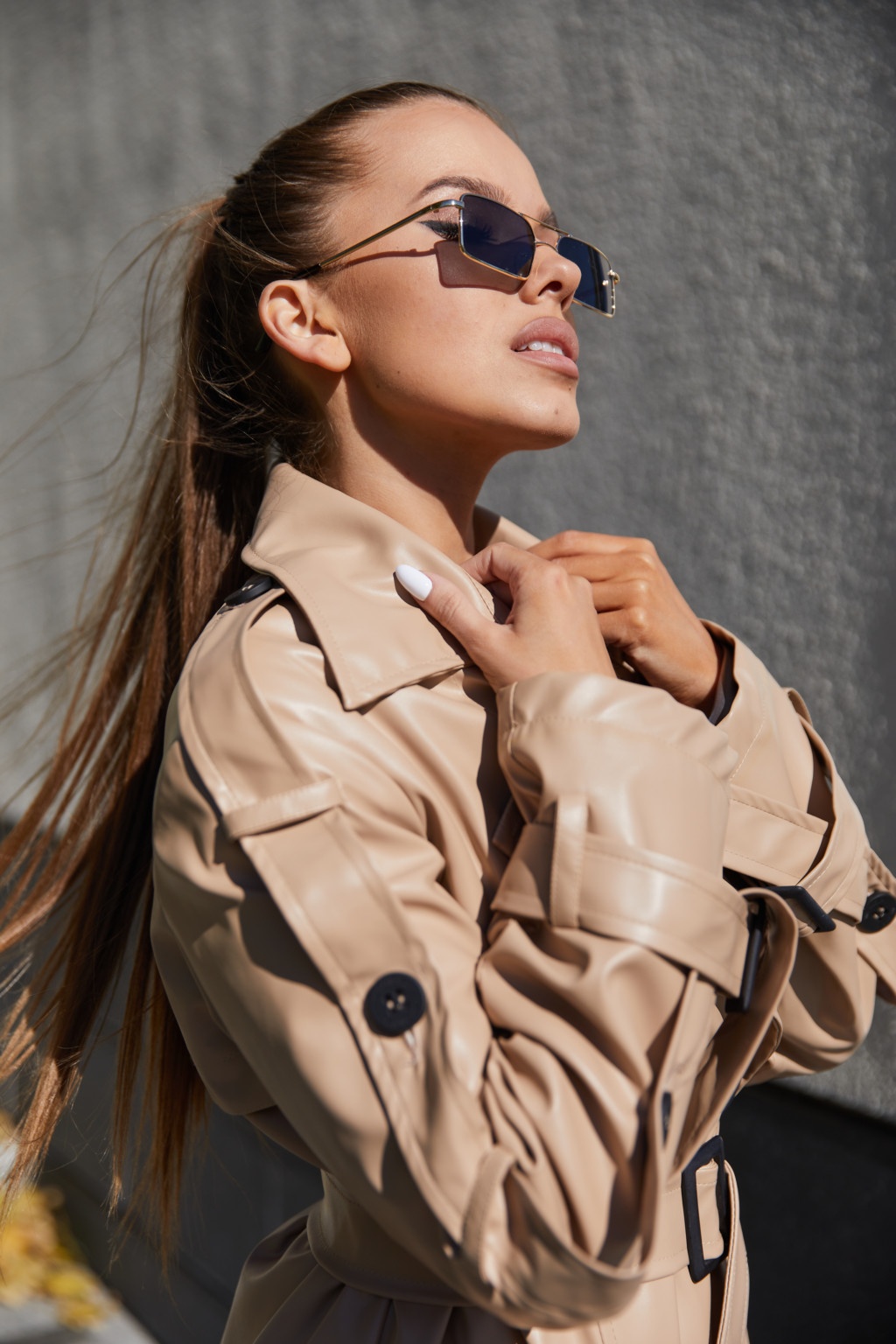 Демисезонный тренч Mila Nova ПВ-180 бежевый — изображение 3