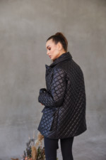 Демисезонная Куртка Mila Nova ПВ-259 черный — изображение 4