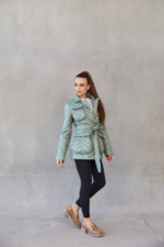 Демисезонная Куртка Mila Nova ПВ-259 оливка — изображение 2