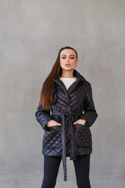 Демисезонная Куртка Mila Nova ПВ-259 черный