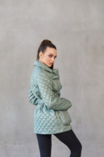 Демисезонная Куртка Mila Nova ПВ-259 оливка — изображение 4