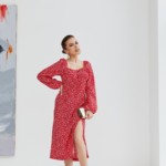 Летнее платье Mila Nova Ф-135 красный