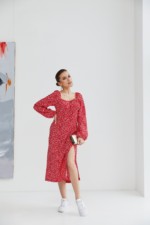 Летнее платье Mila Nova Ф-135 красный