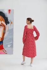 Летнее платье Mila Nova Ф-135 красный — изображение 3