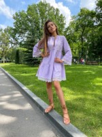 Летнее платье Mila Nova Ф-159 сирень — изображение 2